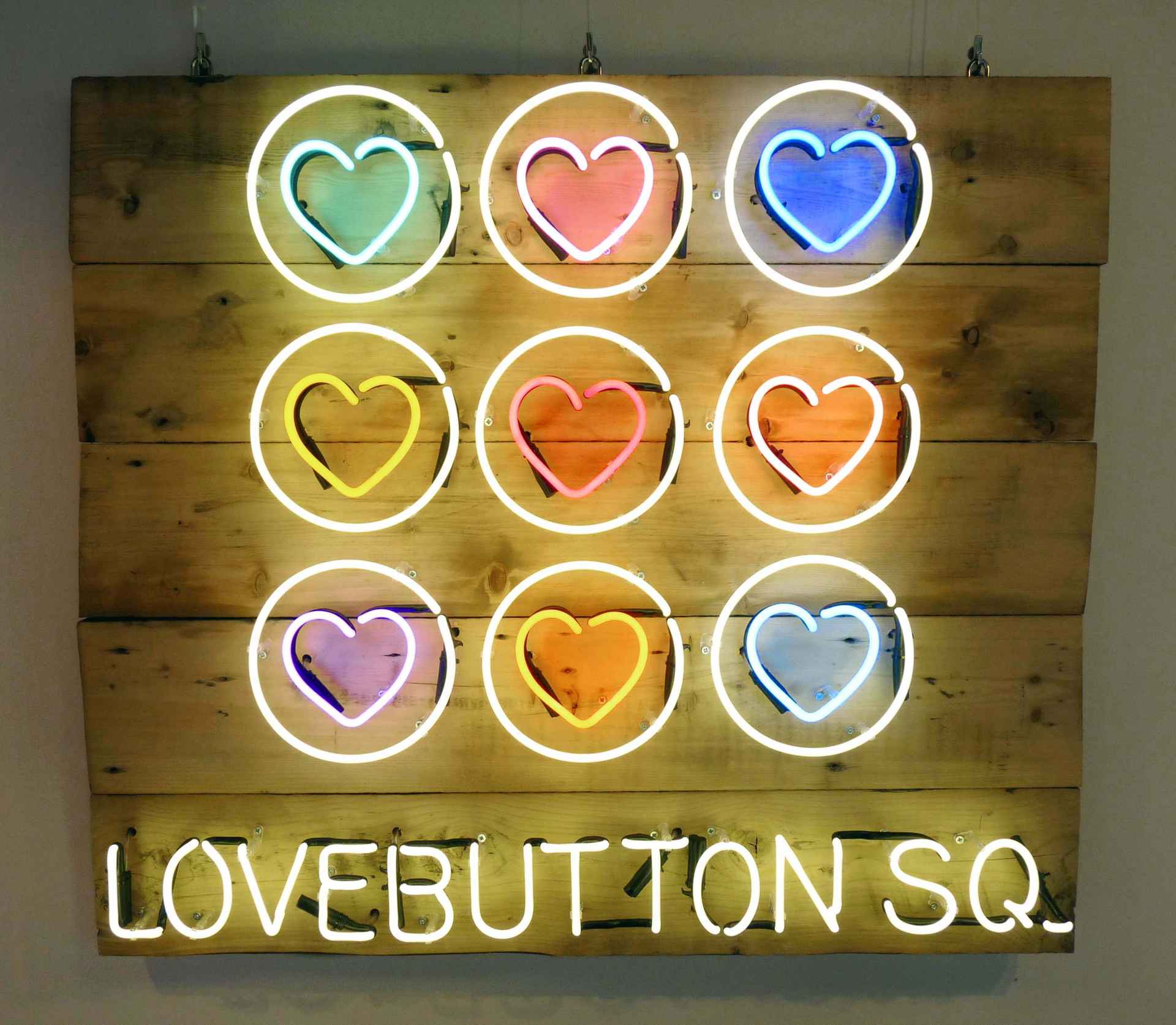 Love Button Sq by Stephen Farley