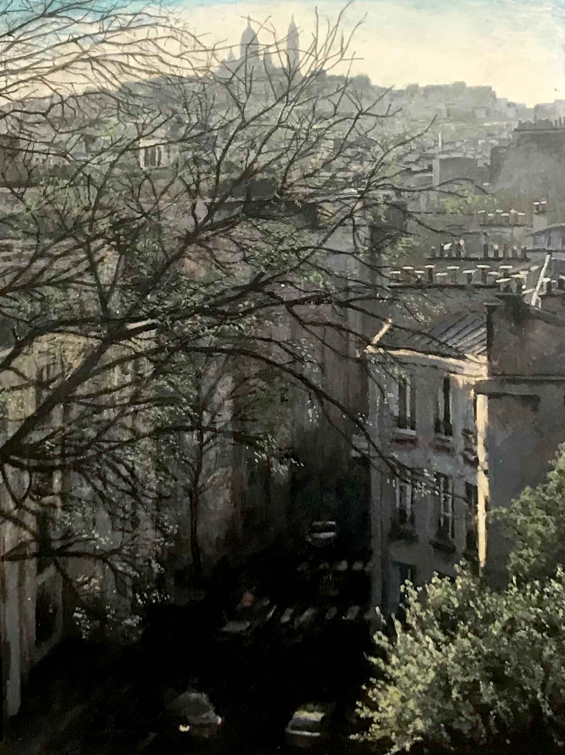 Paris, Rue Georges Lardennois by Tim Garner