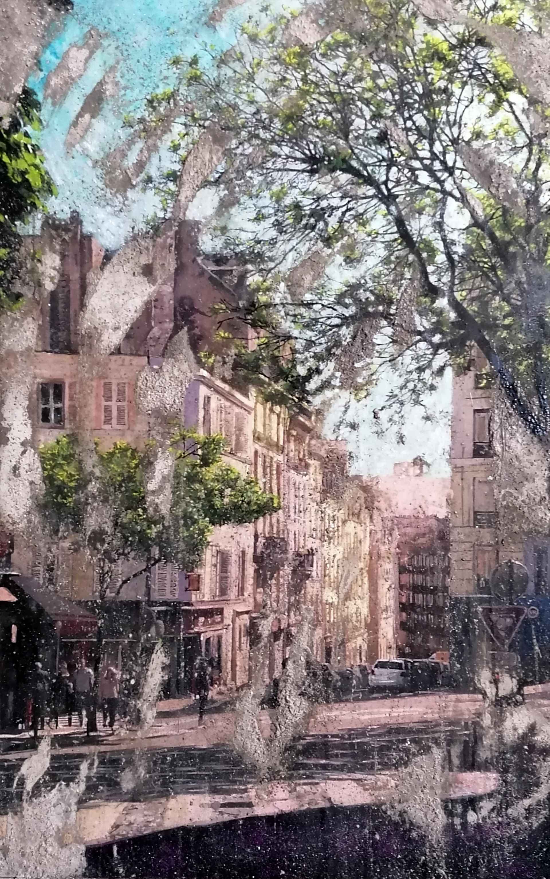 Rue Caulaincourt (Paris Collection) by Tim Garner
