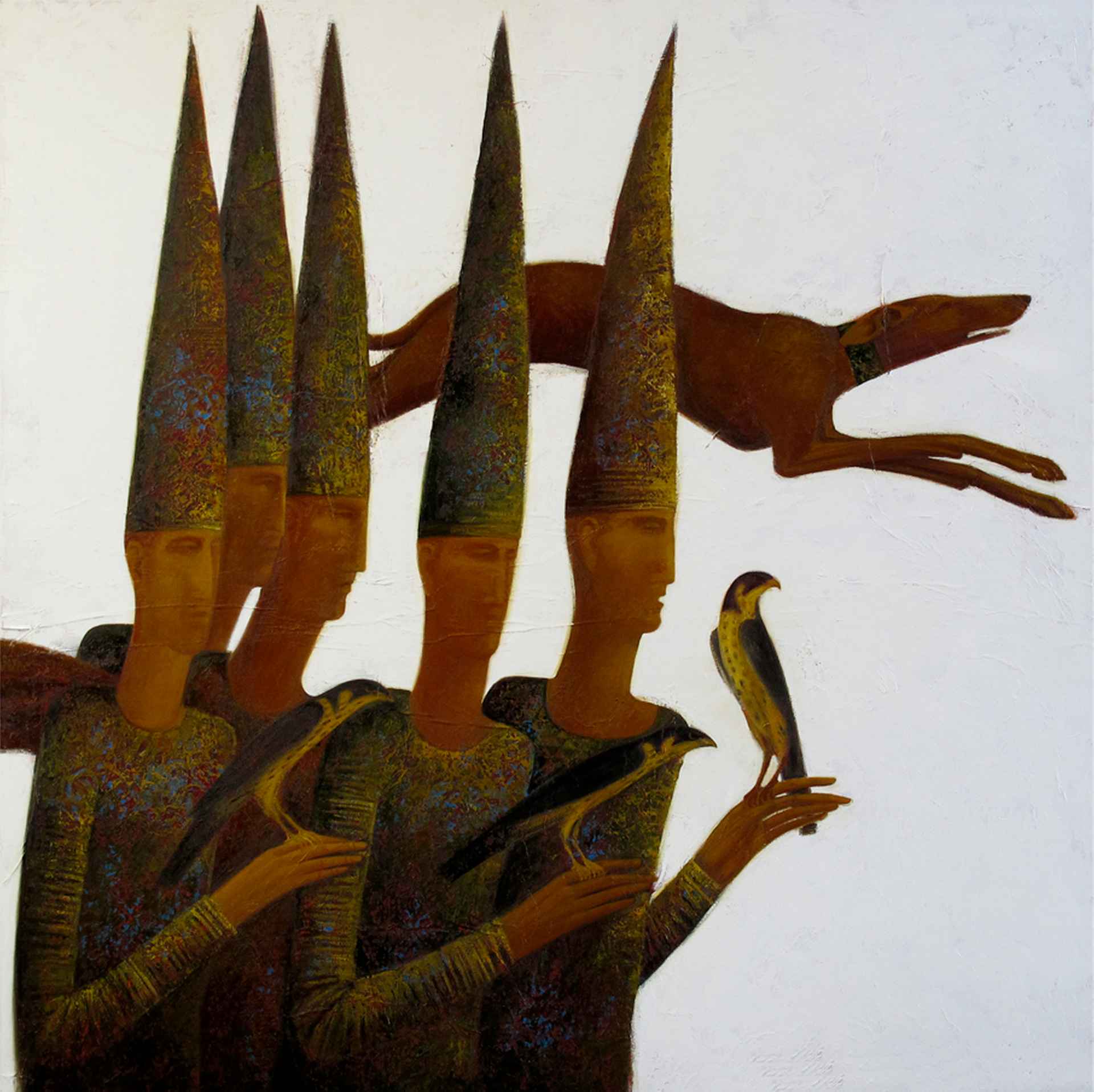 Falconers by Timur D'Vatz