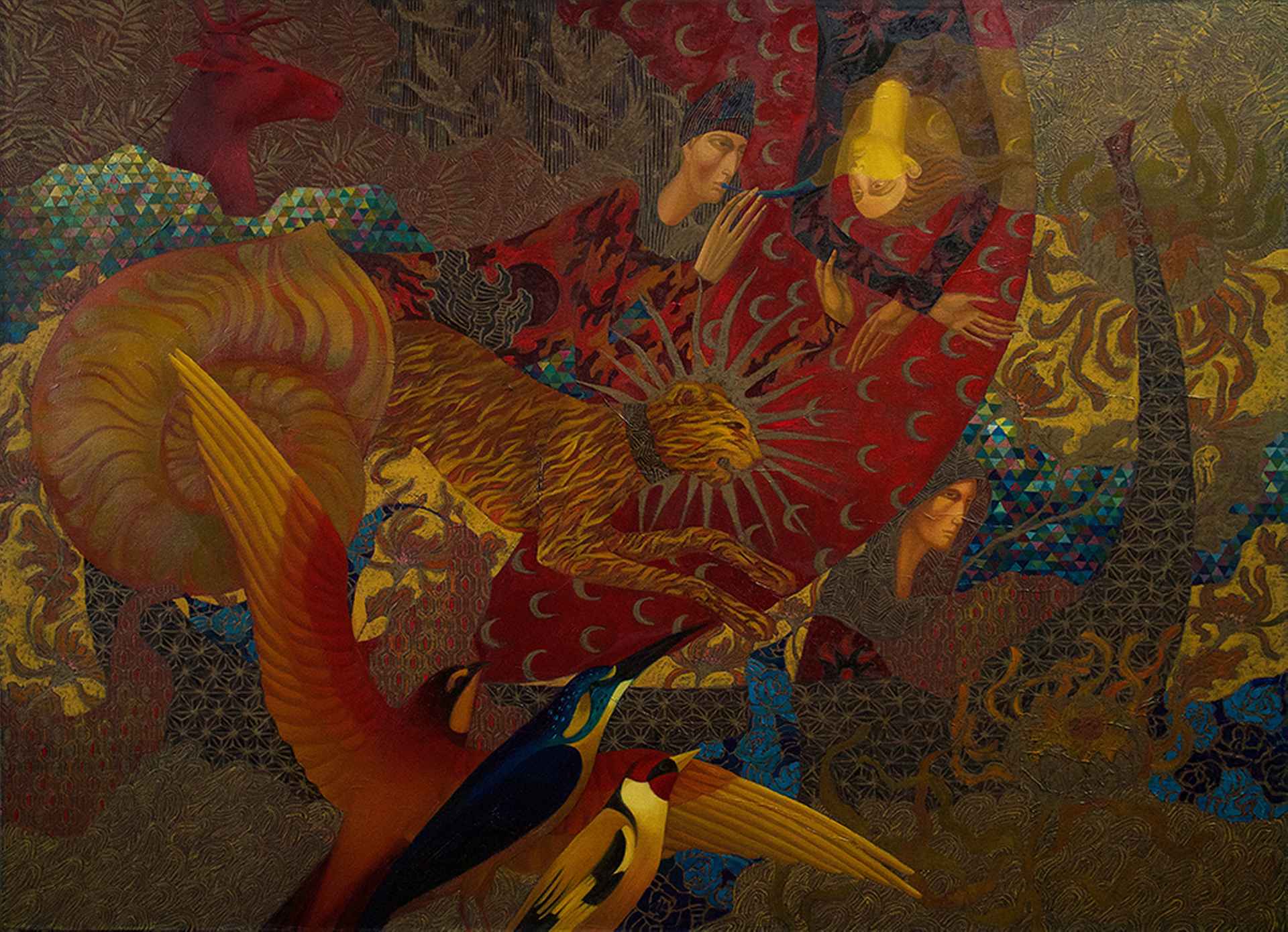 The Garden of the Golden Flower by Timur D'Vatz