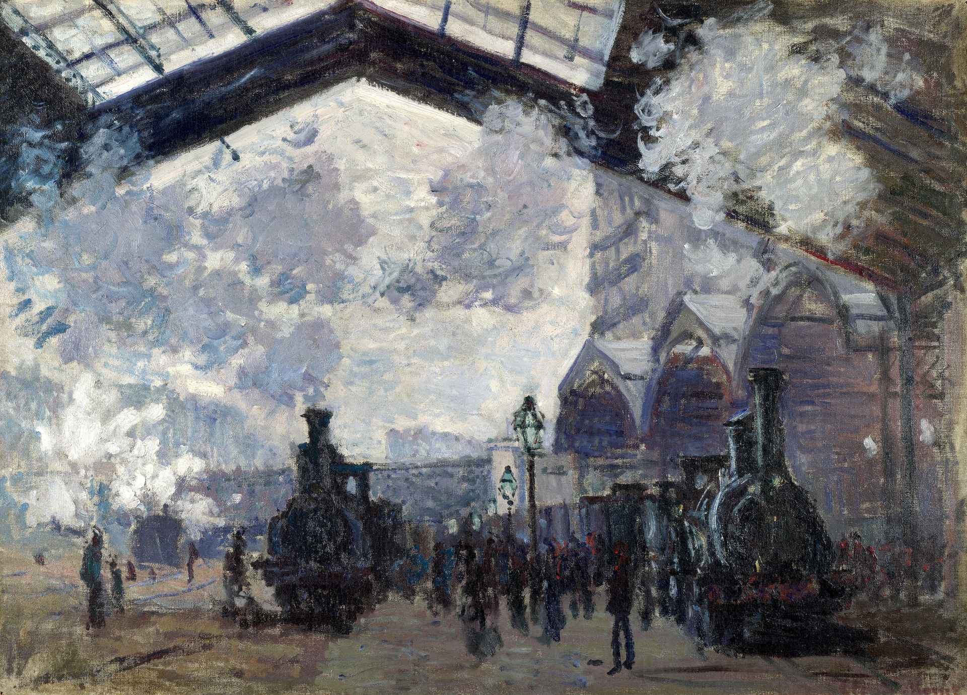 Jarvis Cocker dusts off Monet’s “Gare Saint Lazare”