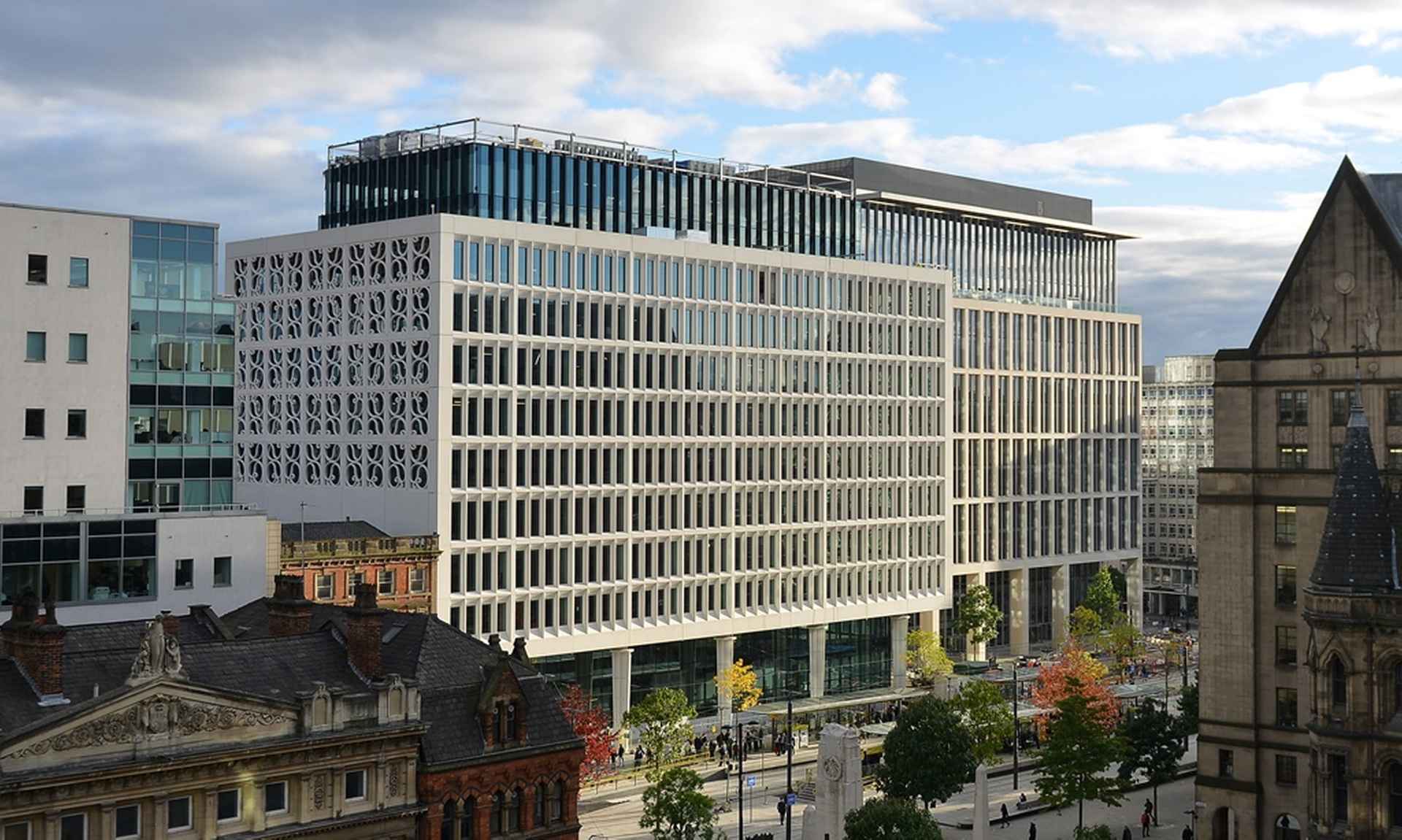 EY Office - Two St. Peter's Square, Manchester. Part of the EY (Ernst & Young)  project