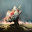 ‘Breaking through tortured silhouettes’ by Ian Rayer-Smith ‘Breaking through tortured silhouettes’ by Ian Rayer-Smith
