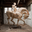 Horse & Rider by Sophie Dickens Horse & Rider by Sophie Dickens