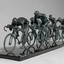 Peloton (5 cyclist) by Sophie Dickens Peloton (5 cyclist) by Sophie Dickens