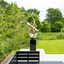 Abstract, bronze sculpture by Cheshire Home