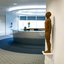 A contemplative and  memorable reception area by TLT Solicitors