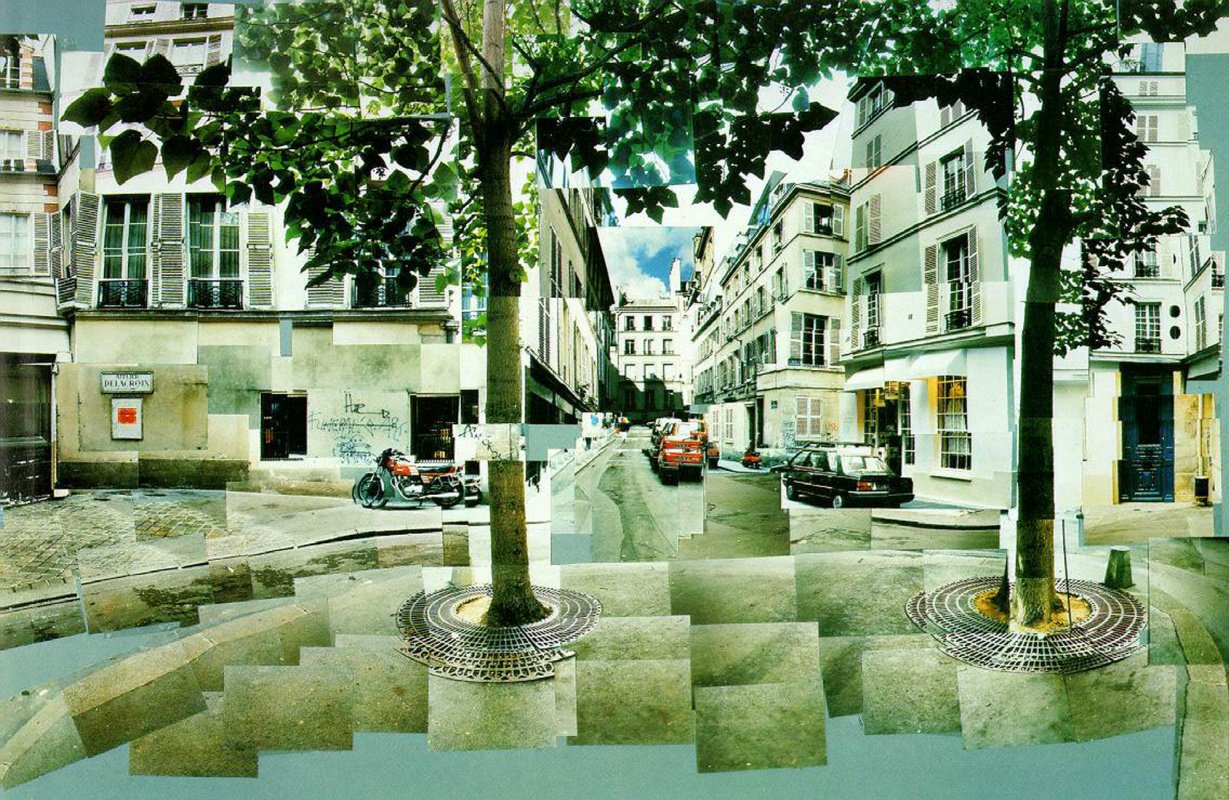 David Hockney, Place Furstenberg, Paris, August 7, 8, 9 (1985).