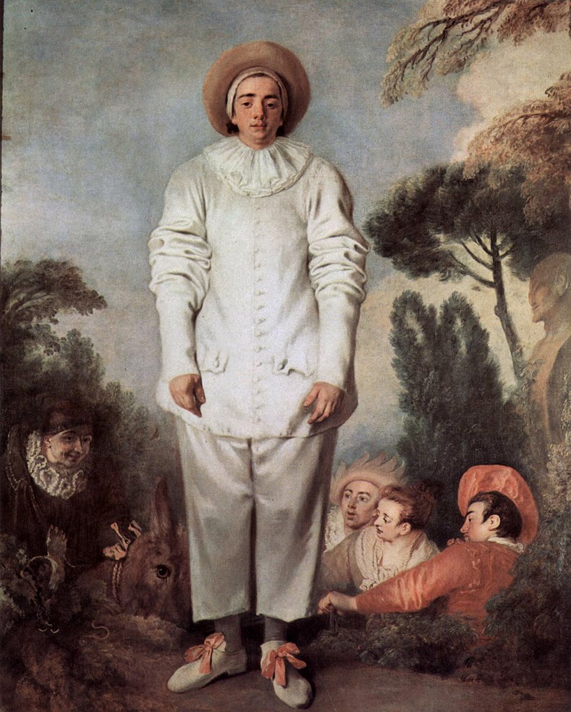 Jean-Antoine Watteau, Pierrot, dit autrefois Gilles (1718-19)